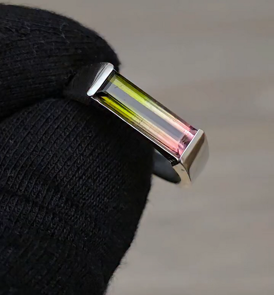 Royal Silver Stone Ring